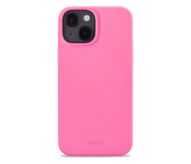 Holdit Silicone Case iPhone 14/13 Bright Pink 15499 - 1148519 - zdjęcie